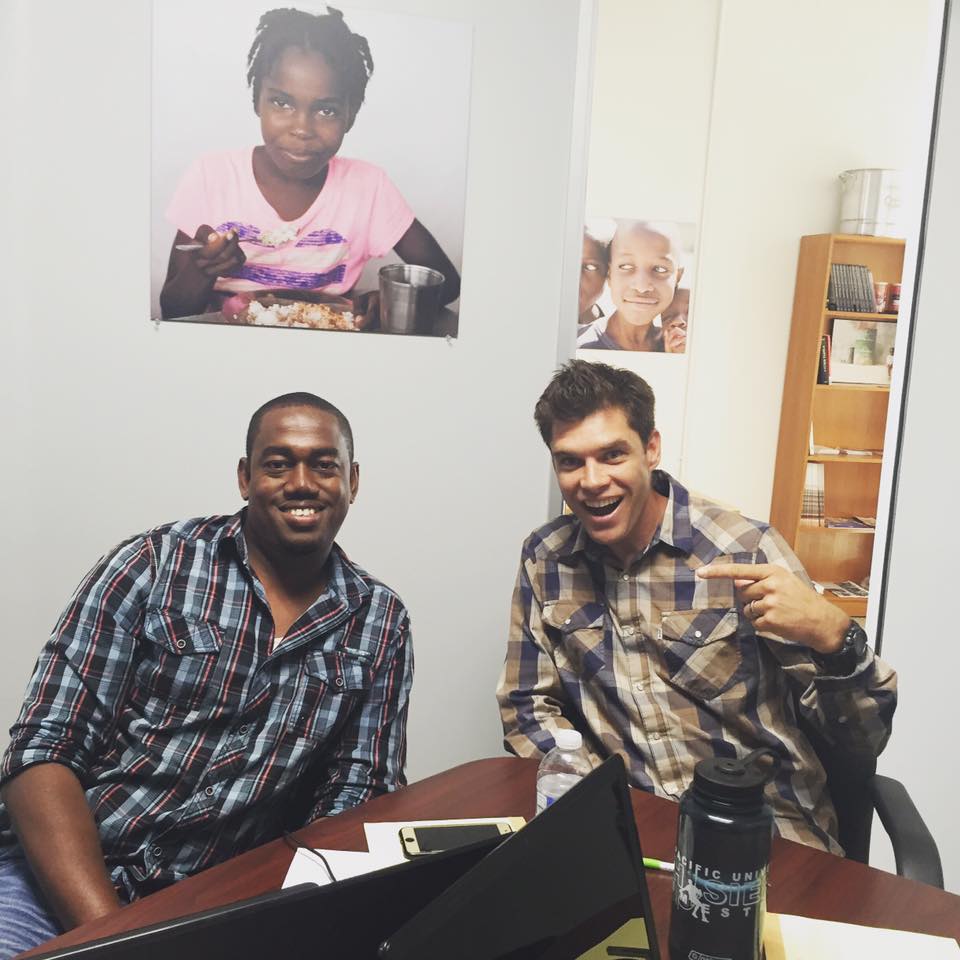 Ron and Adam at our OTB headquarters in California
