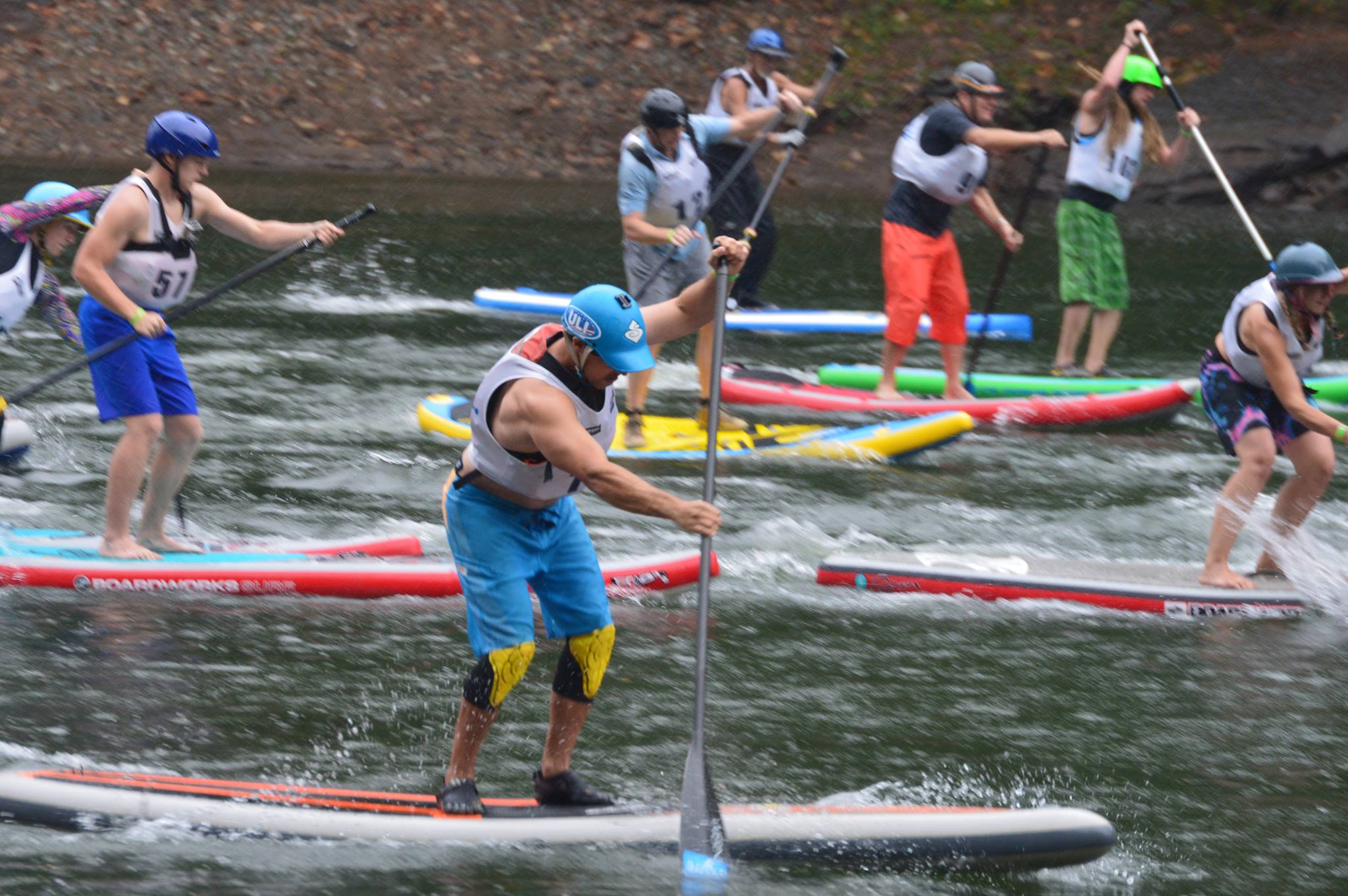 SurfSUP Adventures Guide, Ian Smith, on his way to a 2nd place finish in the attainment race. Photo by: Deb.S Action Photos