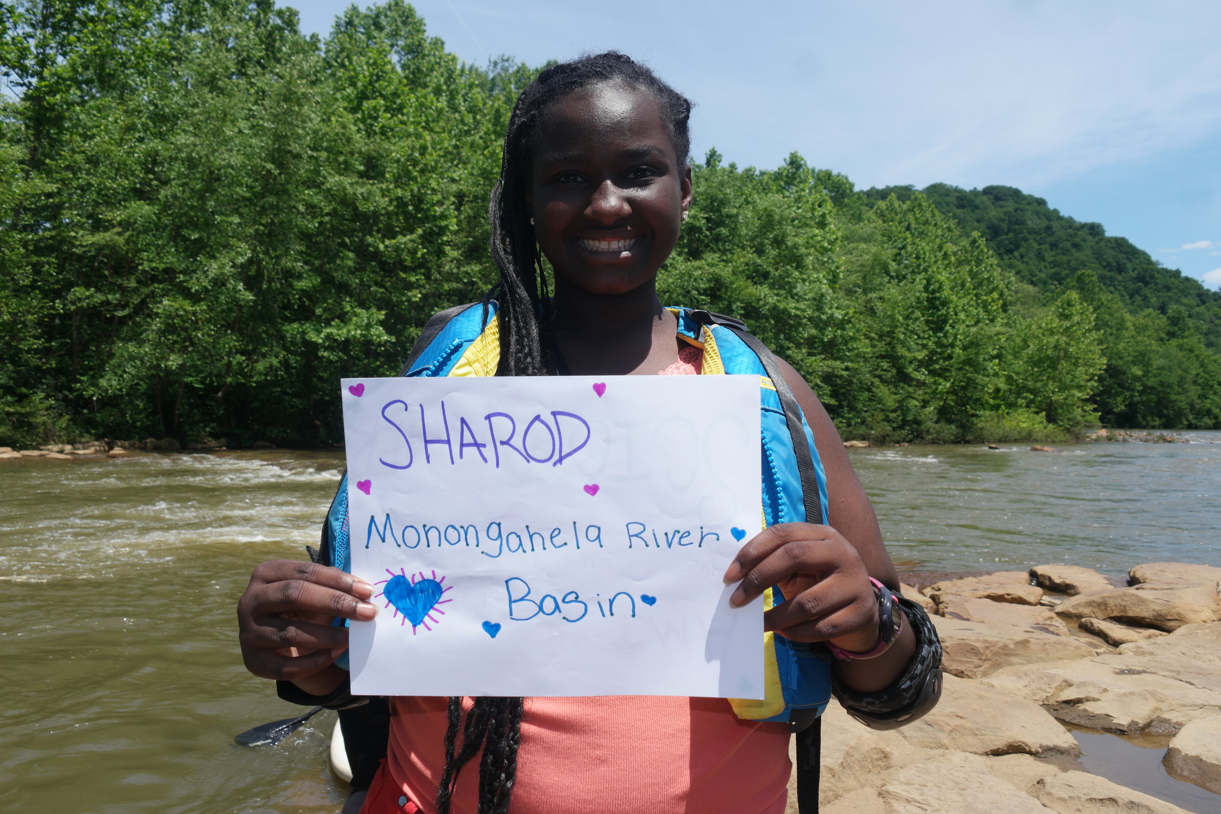 Participants learned what watershed they lived in through an online mapping system.