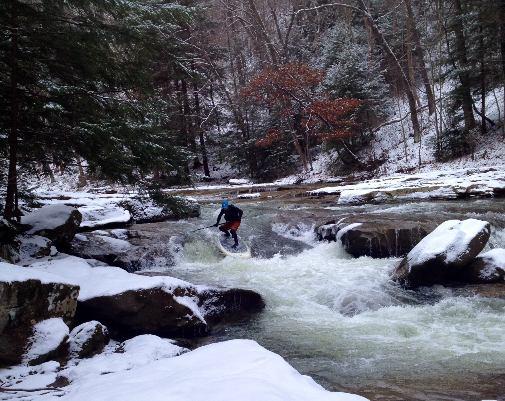 Winter Paddleboarding - Paradise Found