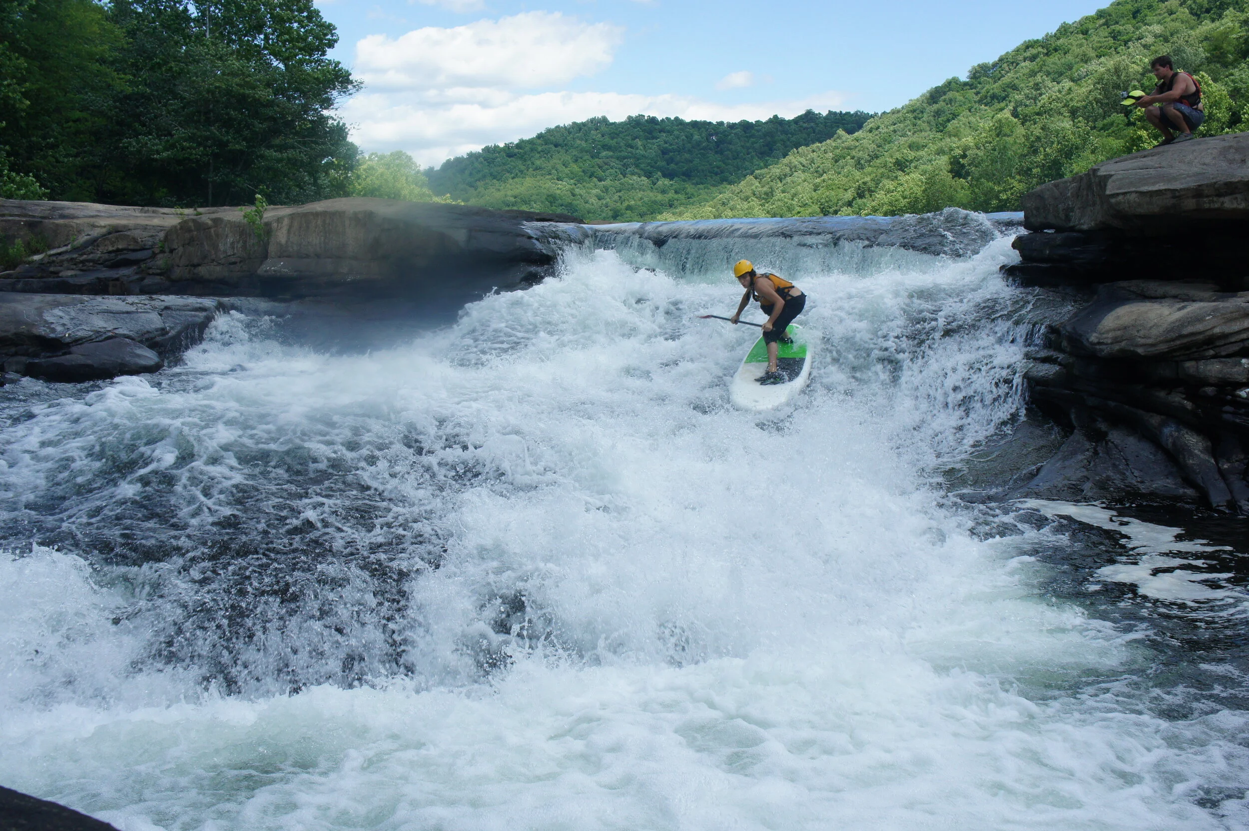 Valley Falls - Waterfalls on a SUP