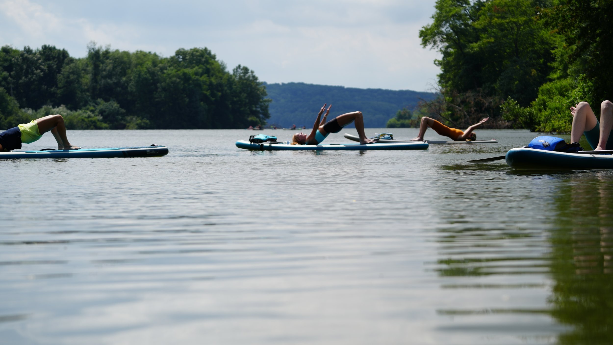Relaxing SUP Yoga and Eco Adventure - in Partnership with Roots Yoga 