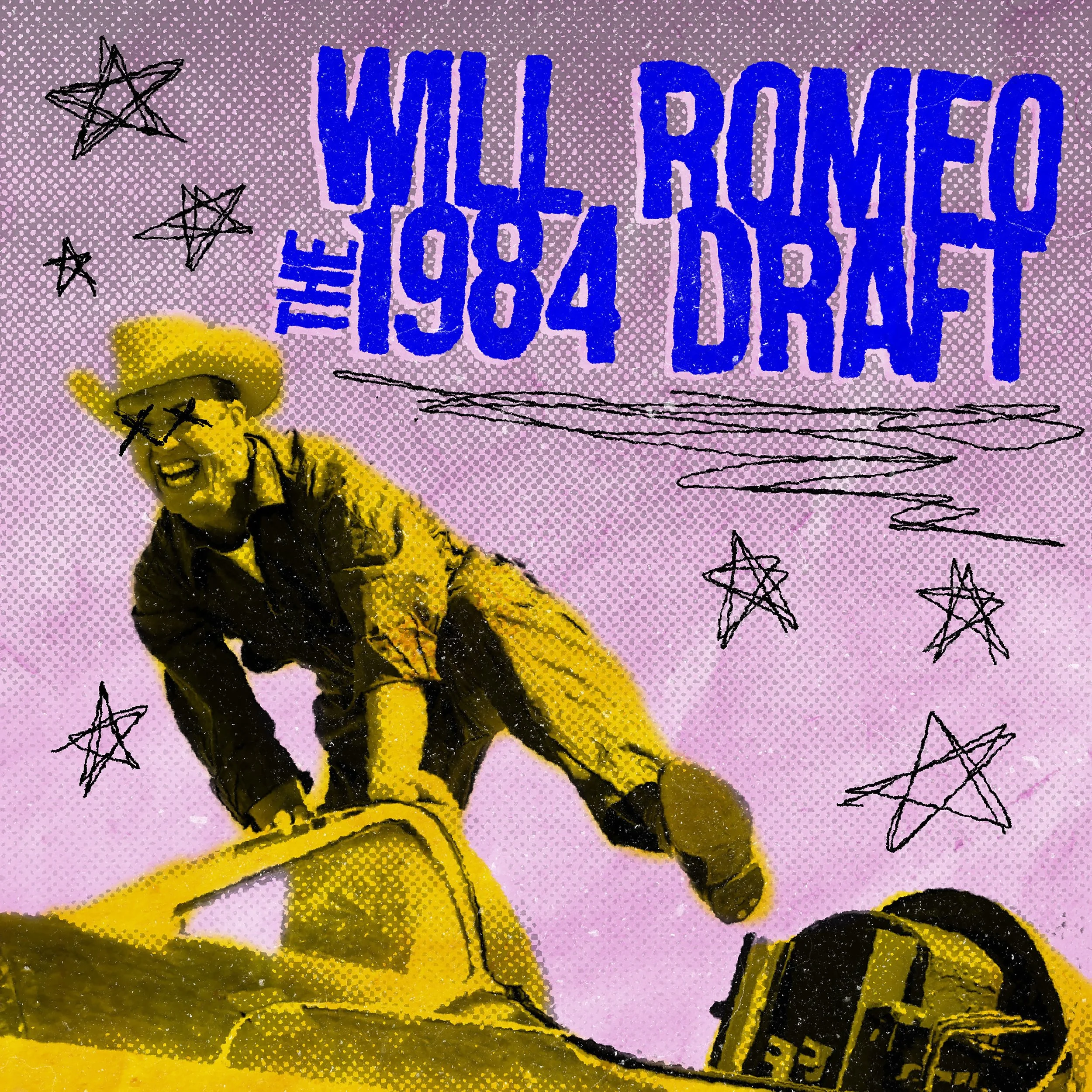 Will Romeo "Plowed"/ The 1984 Draft "Jet Black" Lathe Cut 7" Pre-order