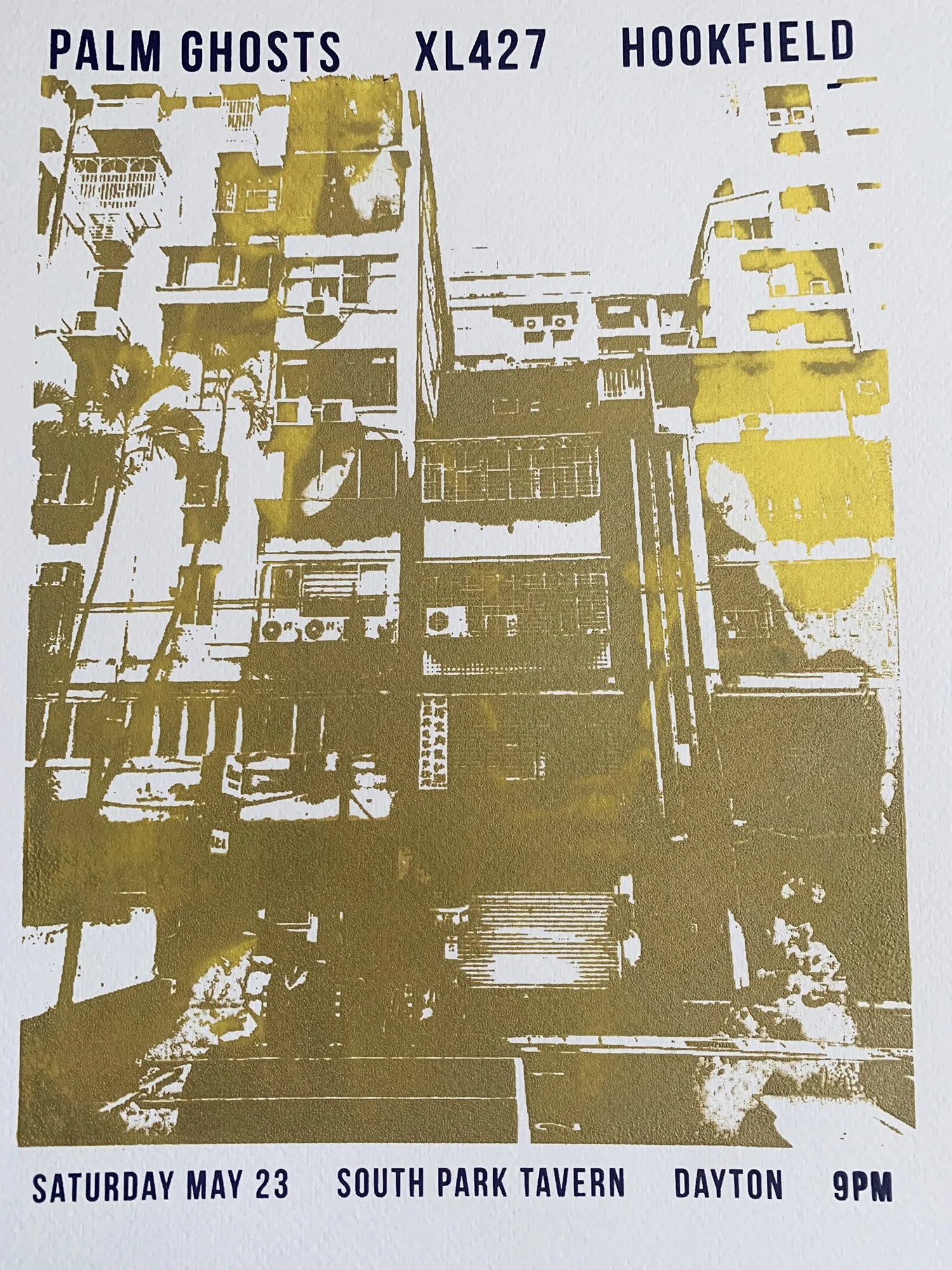 Palm Ghosts, XL427, Hookfield Silkscreen Show Poster