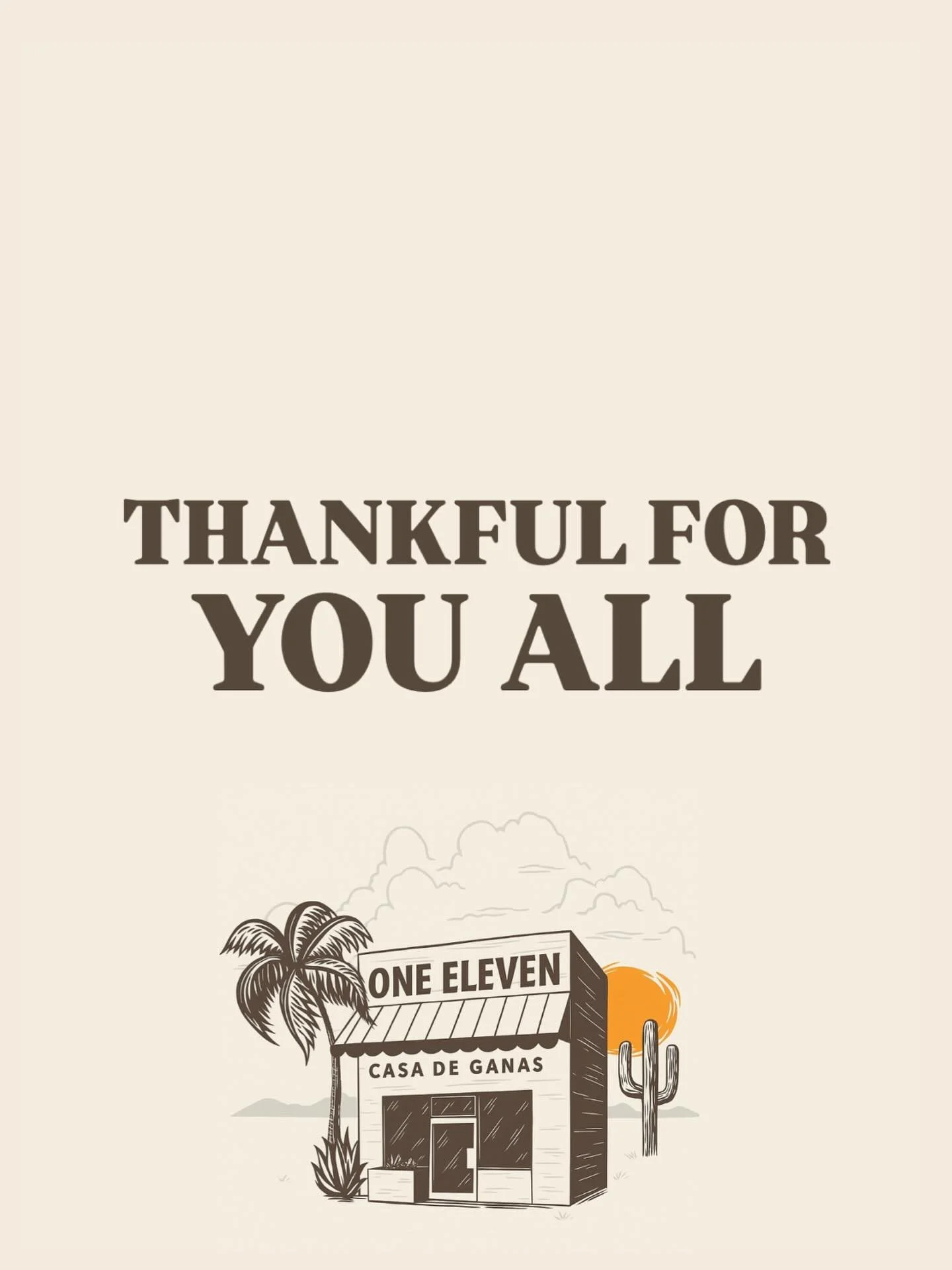 Grateful DAILY but today it&rsquo;s said a bit louder. Every year I am wholeheartedly more thankful for what 111 has grown into. There&rsquo;s no way it breaths without the life you all bring into it. All of the coaches bring a special recipe to the 