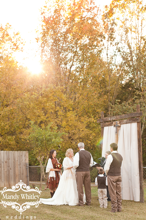 Backyard wedding in Nashville Tennessee Wedding Photographer