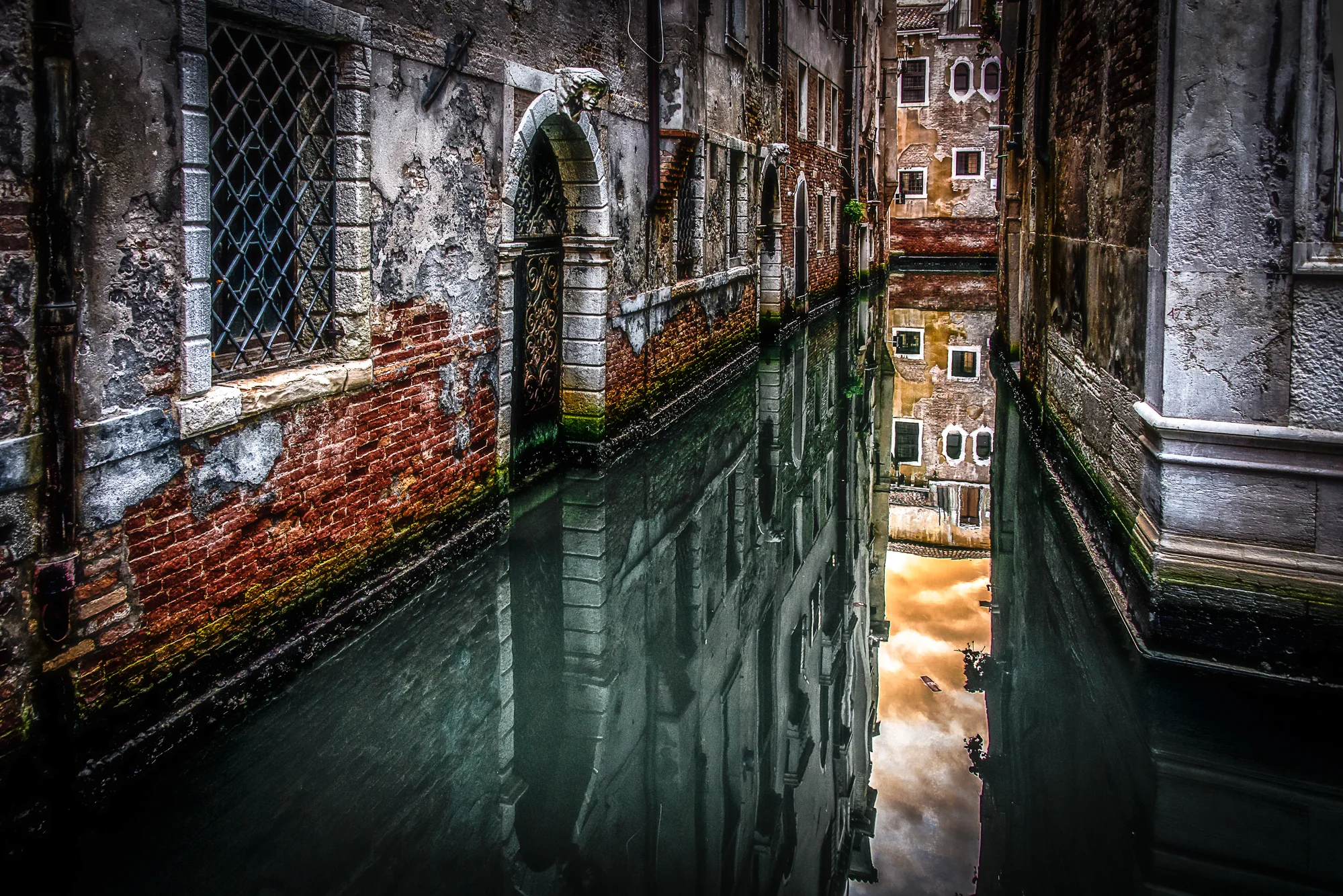 Reflections of a Venetian Canal