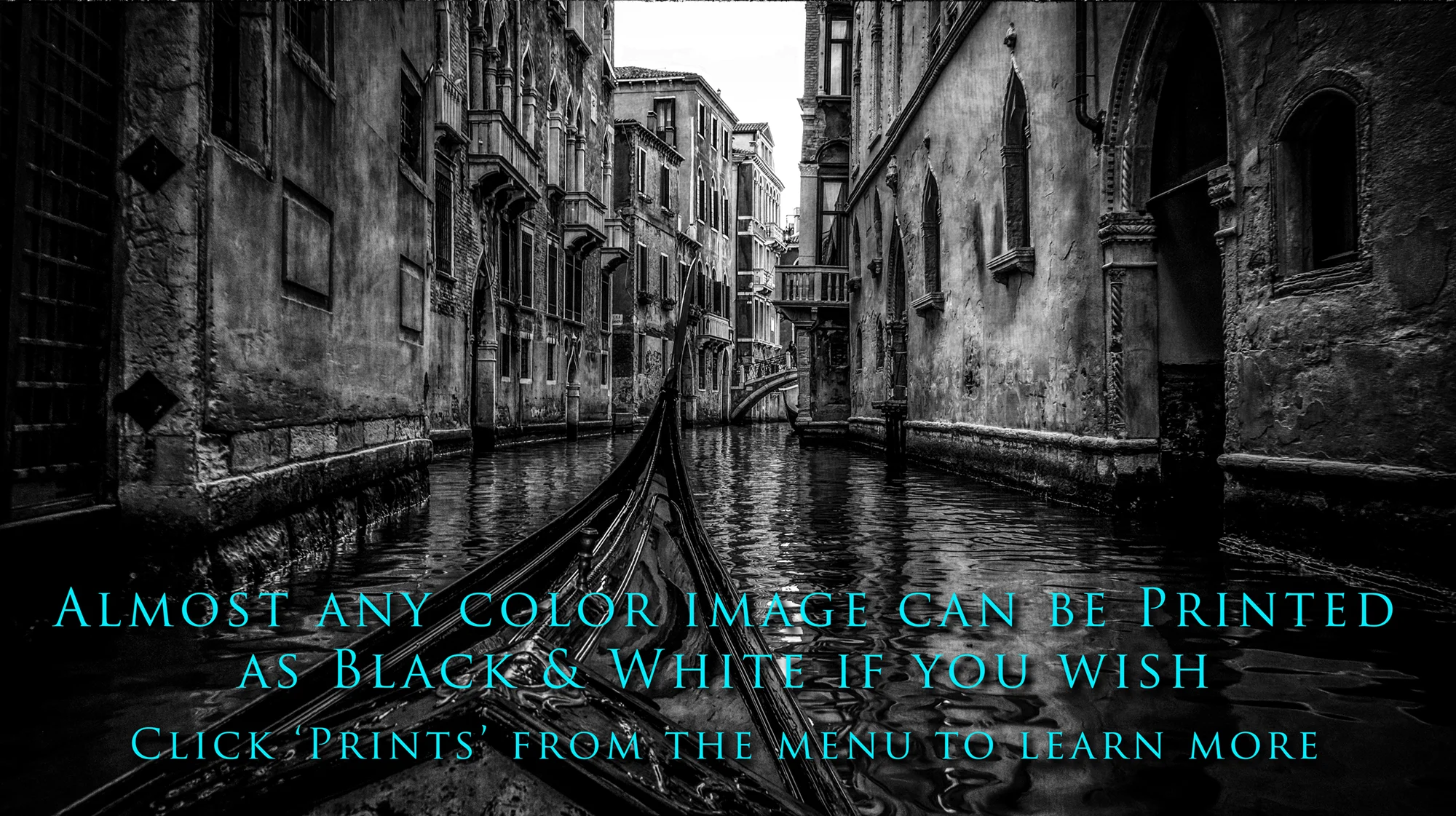 Black & White Photo Example