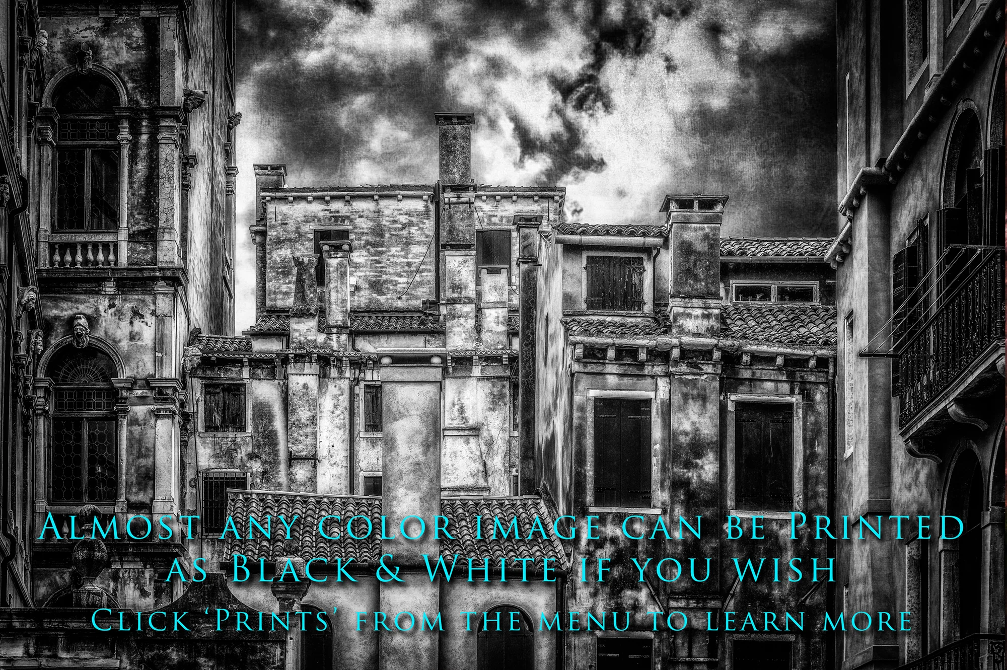 Black & White PHoto Example