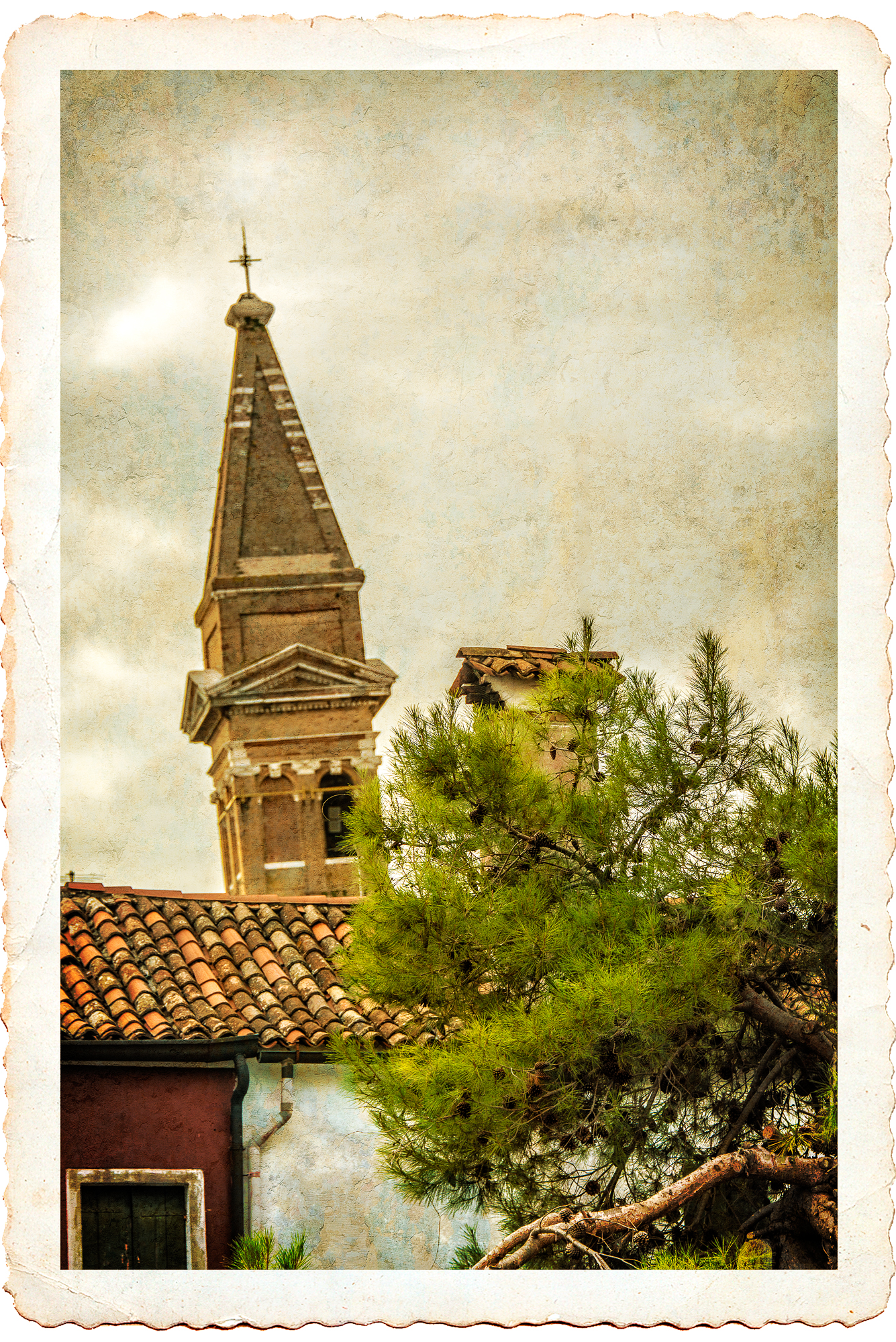 This campanile does not elicit confidence