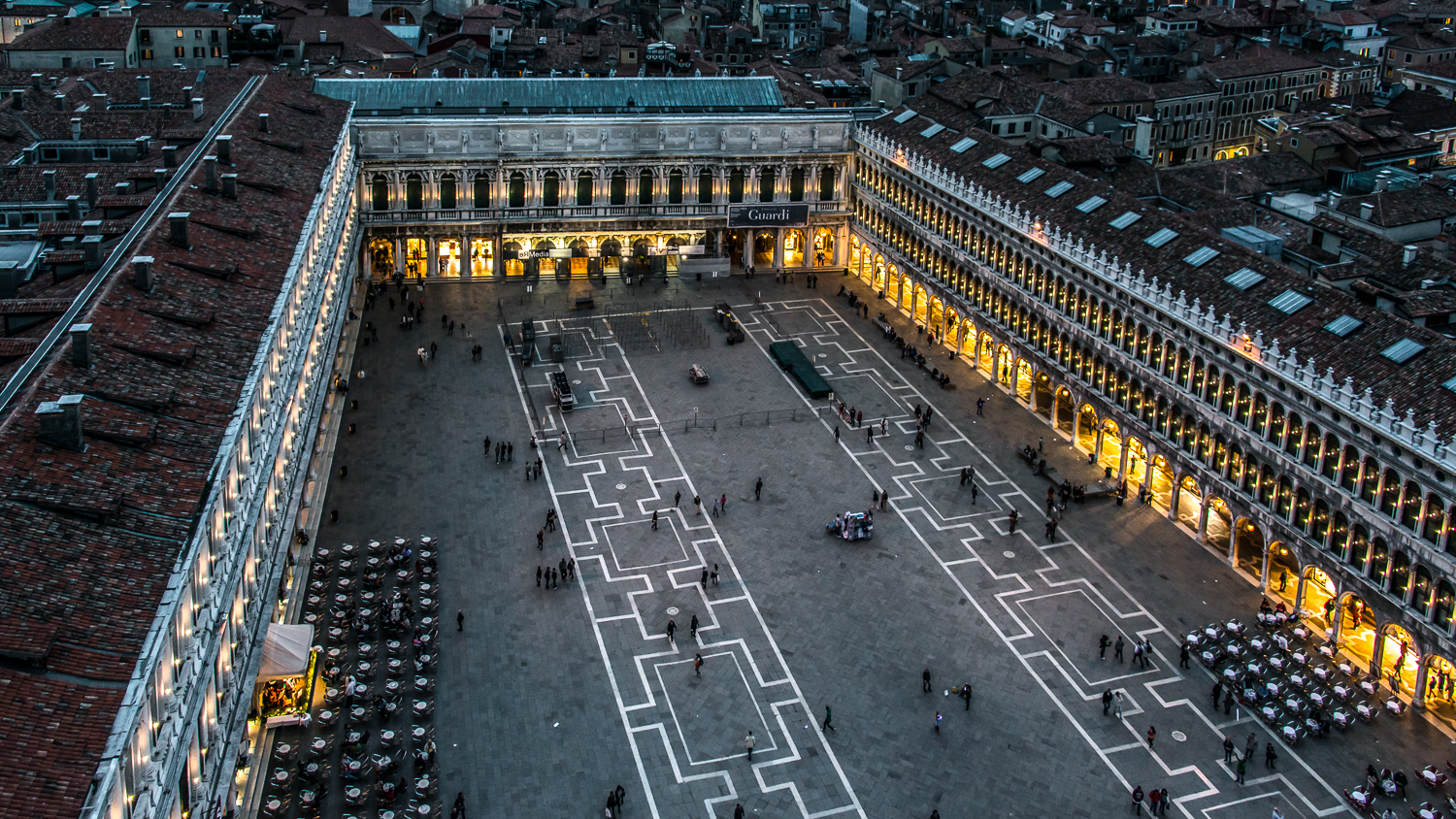 Western end of the Piazza San Marco