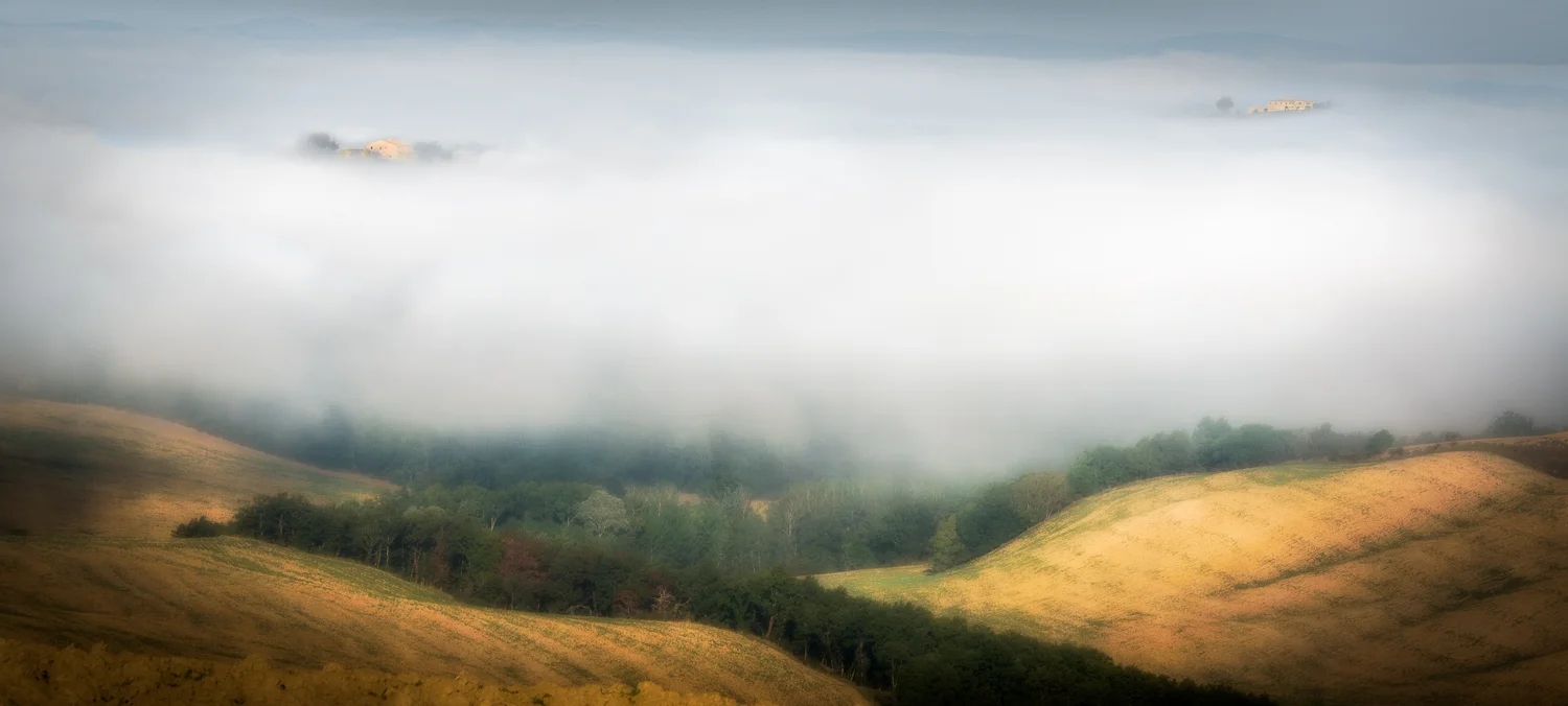 This photo is titled, 'Islands in the Sky'