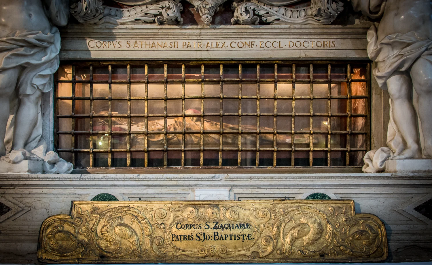 The crypt of St Athanasius
