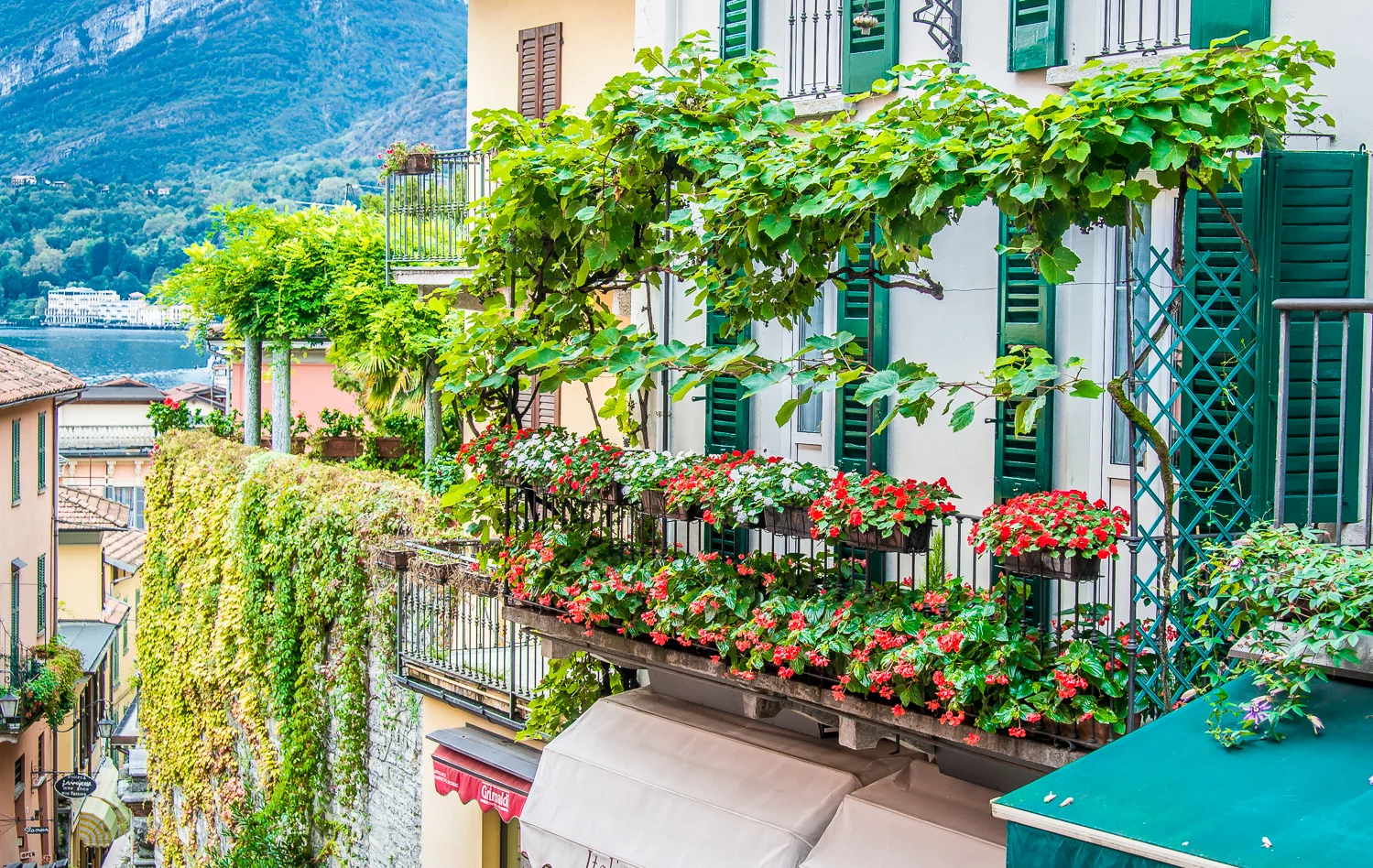 Beautiful, lush, lakeside Bellagio
