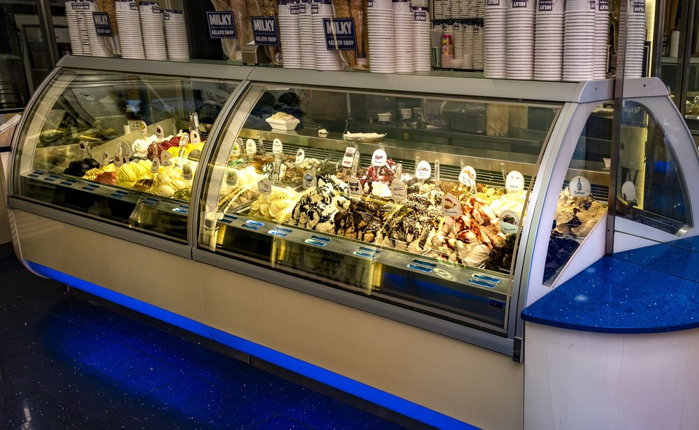 Gelato on Display