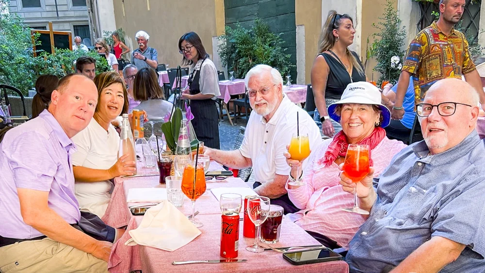 Always Have an Aperol Spritz with Lunch