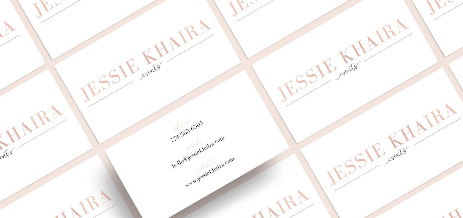 PRINT DESIGN FOR JESSIE KHAIRA EVENTS