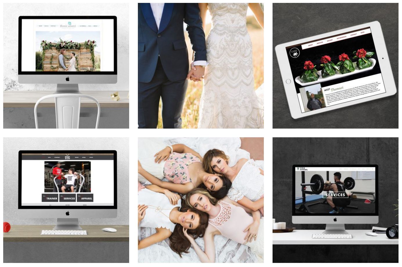 FROM MODERN LUXE CREATIVE'S WEB DESIGN PORTFOLIO