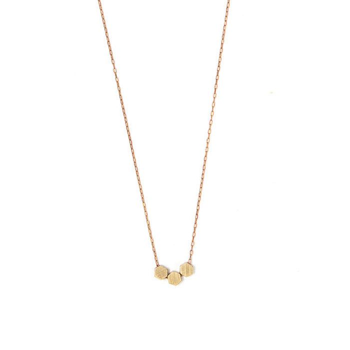 Tiny Hexagons Necklace 1.jpg