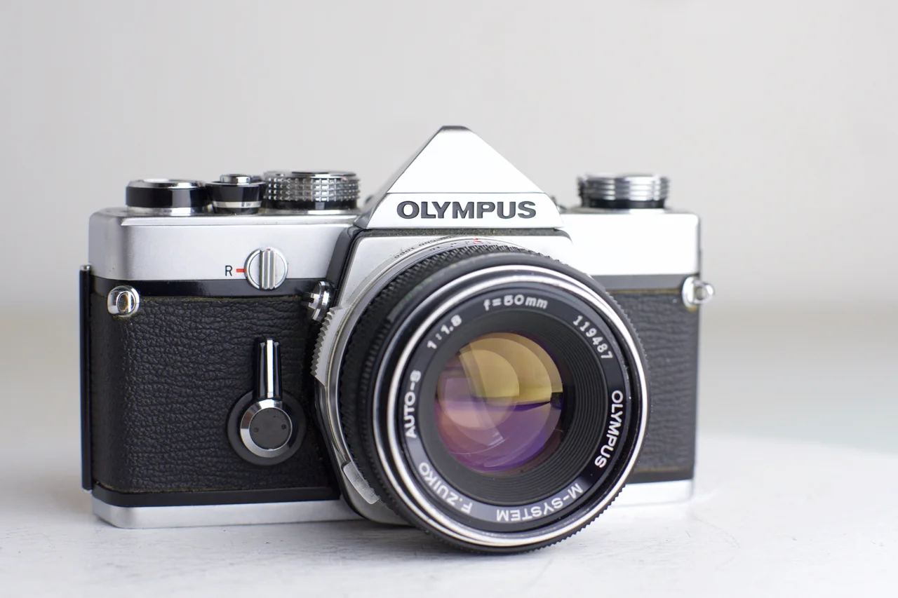 Olympus M-1 Rare 35mm Film SLR Camera with Olympus Zuiko M System 