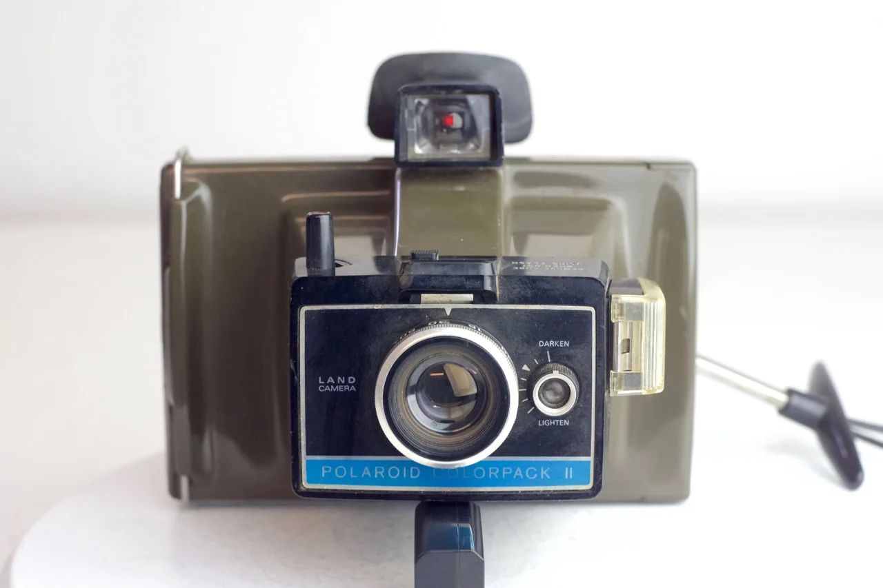 Polaroid Color Pack 2 Instant Land Camera - Fully Functional - Uses Fuji FP-100C etc