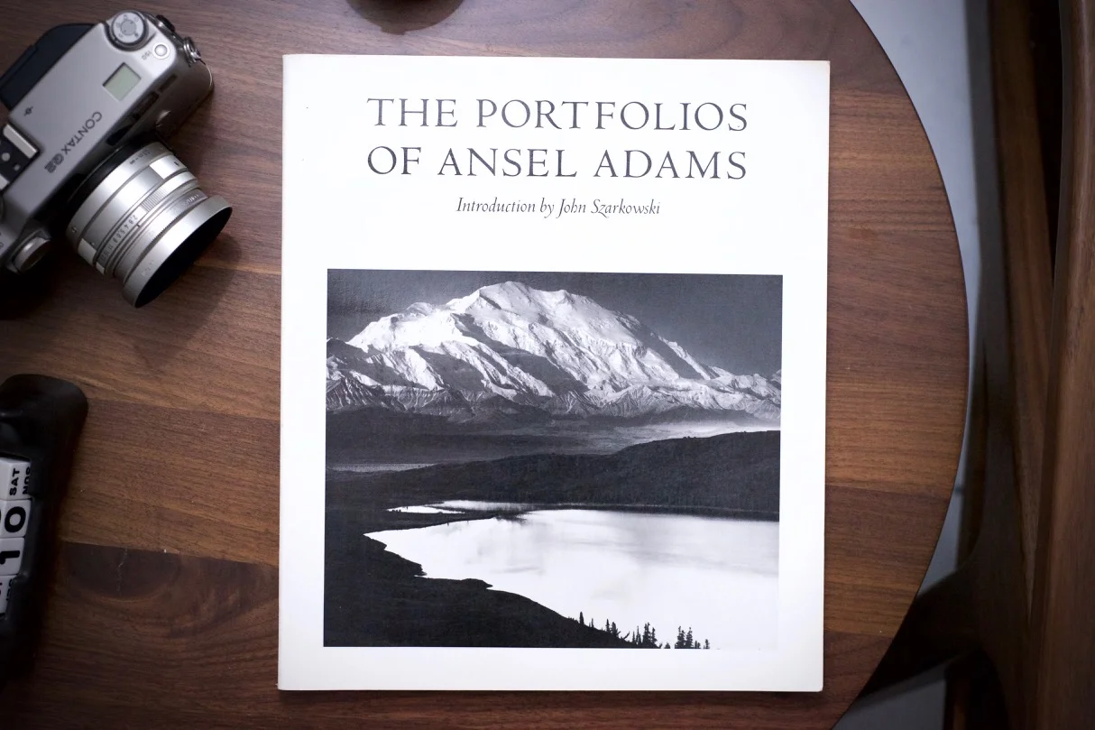 The Portfolios of Ansel Adams - Photography Book, 152 Pages