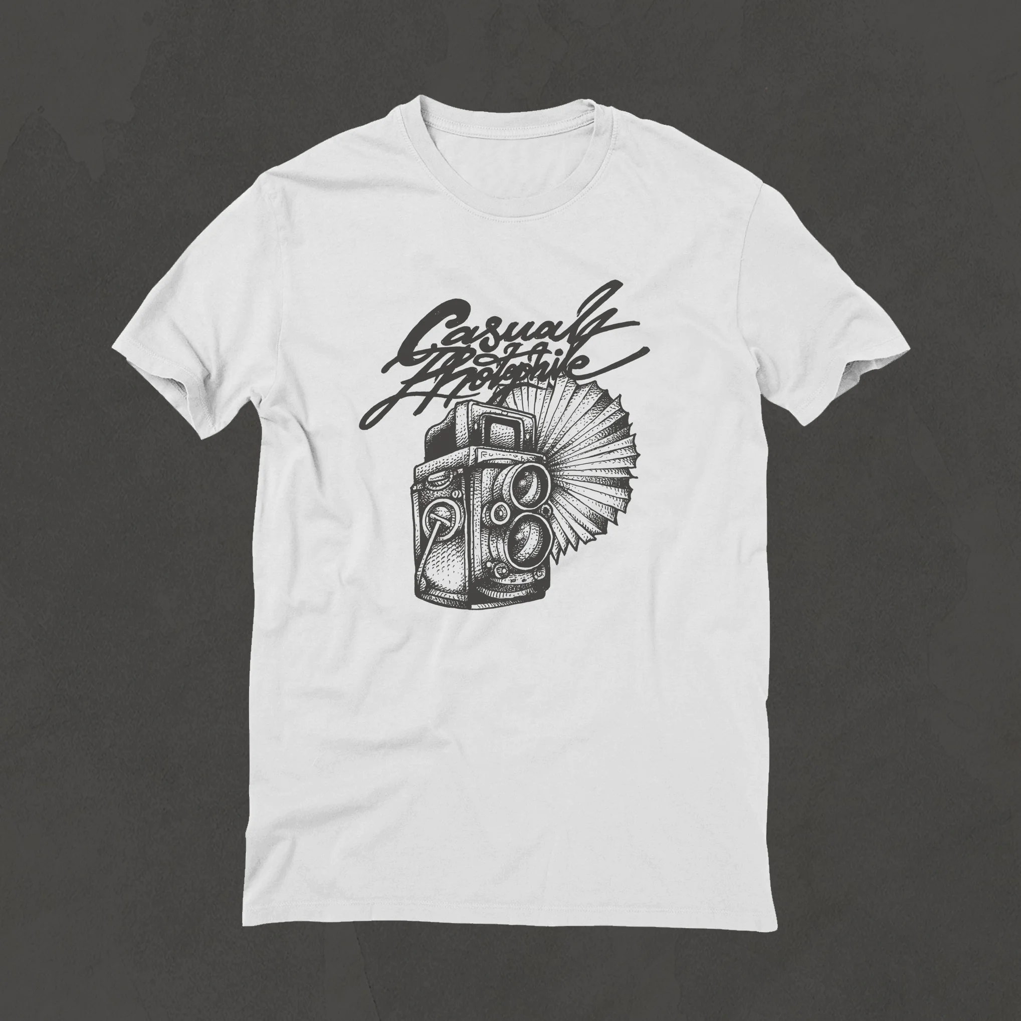 Twin Lens Reflex Unisex T-Shirt - White