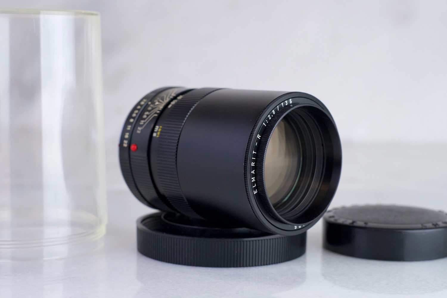 Leica Leitz Wetzlar Elmarit R 135mm F/2.8 Fast Prime Lens with Lens Bubble  Case, Lens Caps Two Cam Version Made in Germany — F Stop Cameras