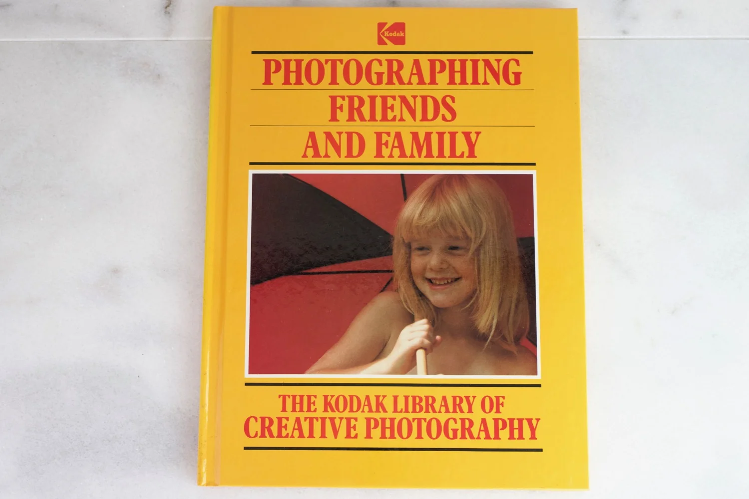 Kodak Library of Creative Photography Book- Photographing Friends and Family - Hardcover 104 Pages 1983