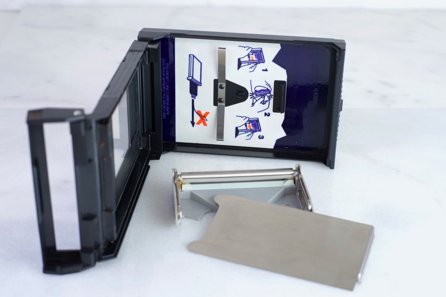 Polaroid Pack Film Back for Hasselblad 500 Medium Format Cameras