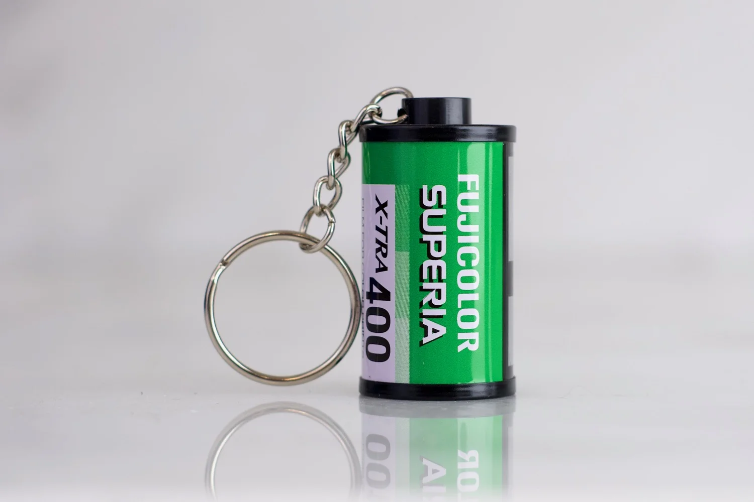 Fujifilm Fujicolor Superia 400 35mm Film Canister Key Chain
