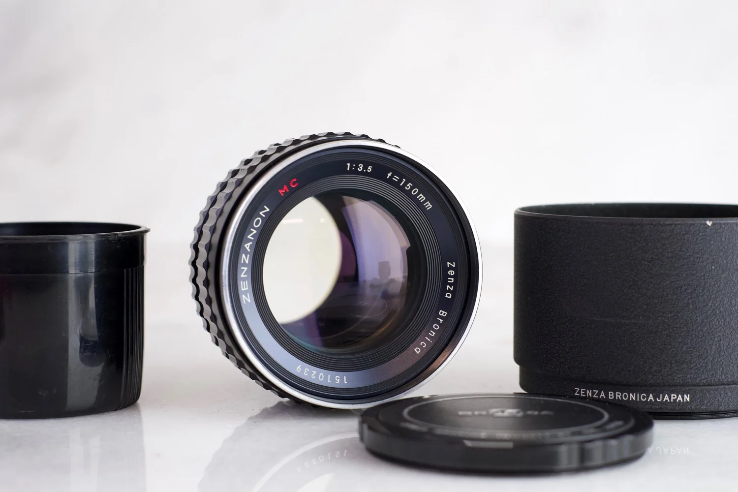Zenza Bronica Zenzanon MC 50mm F/2.8 Lens with Caps - for Zenza Bronica Medium Format Film Cameras