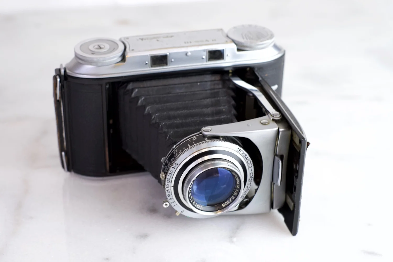 Voigtlander Bessa II Folding Medium Format Camera - Fully Functional