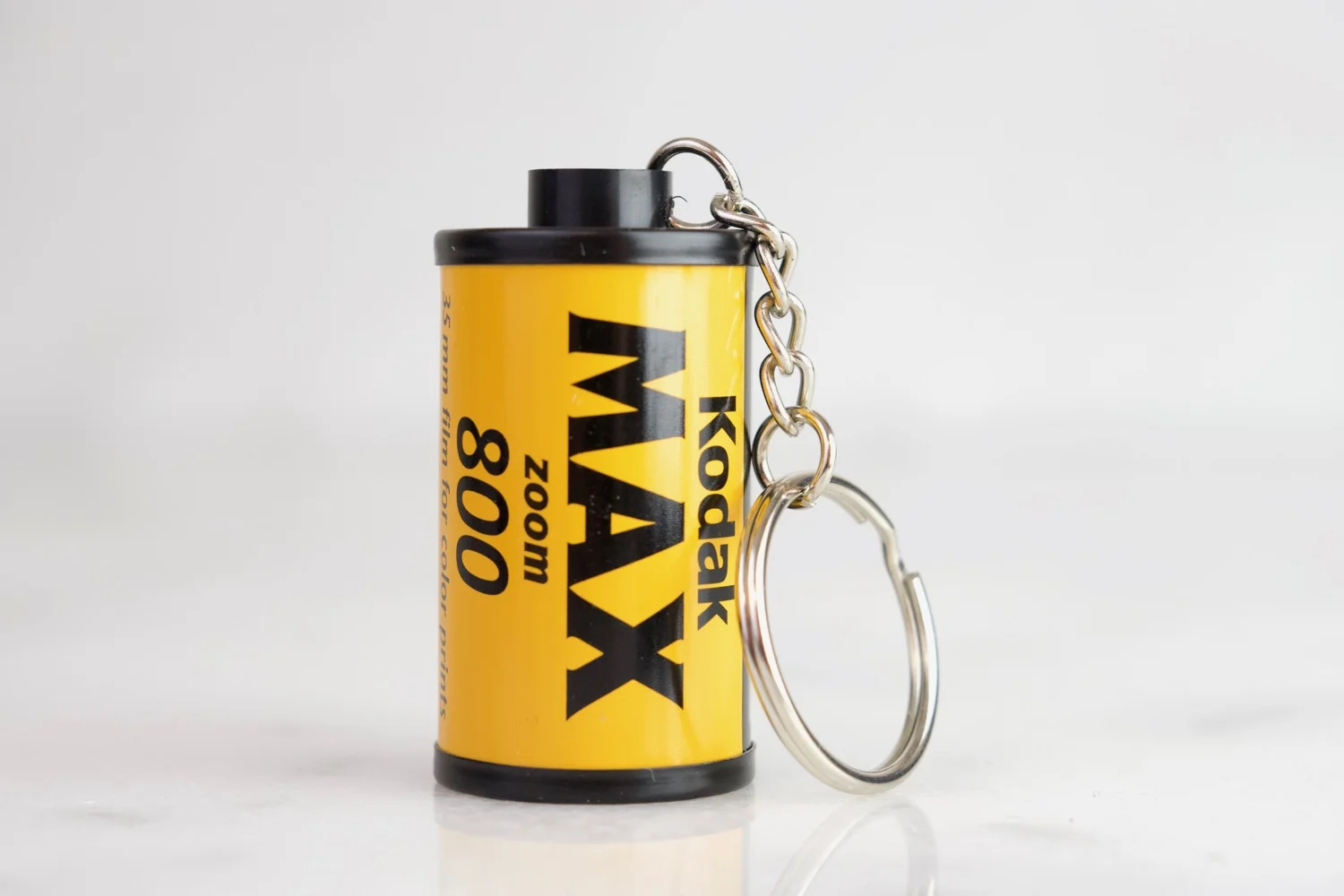 Kodak Max 800 35mm Film Canister Key Chain