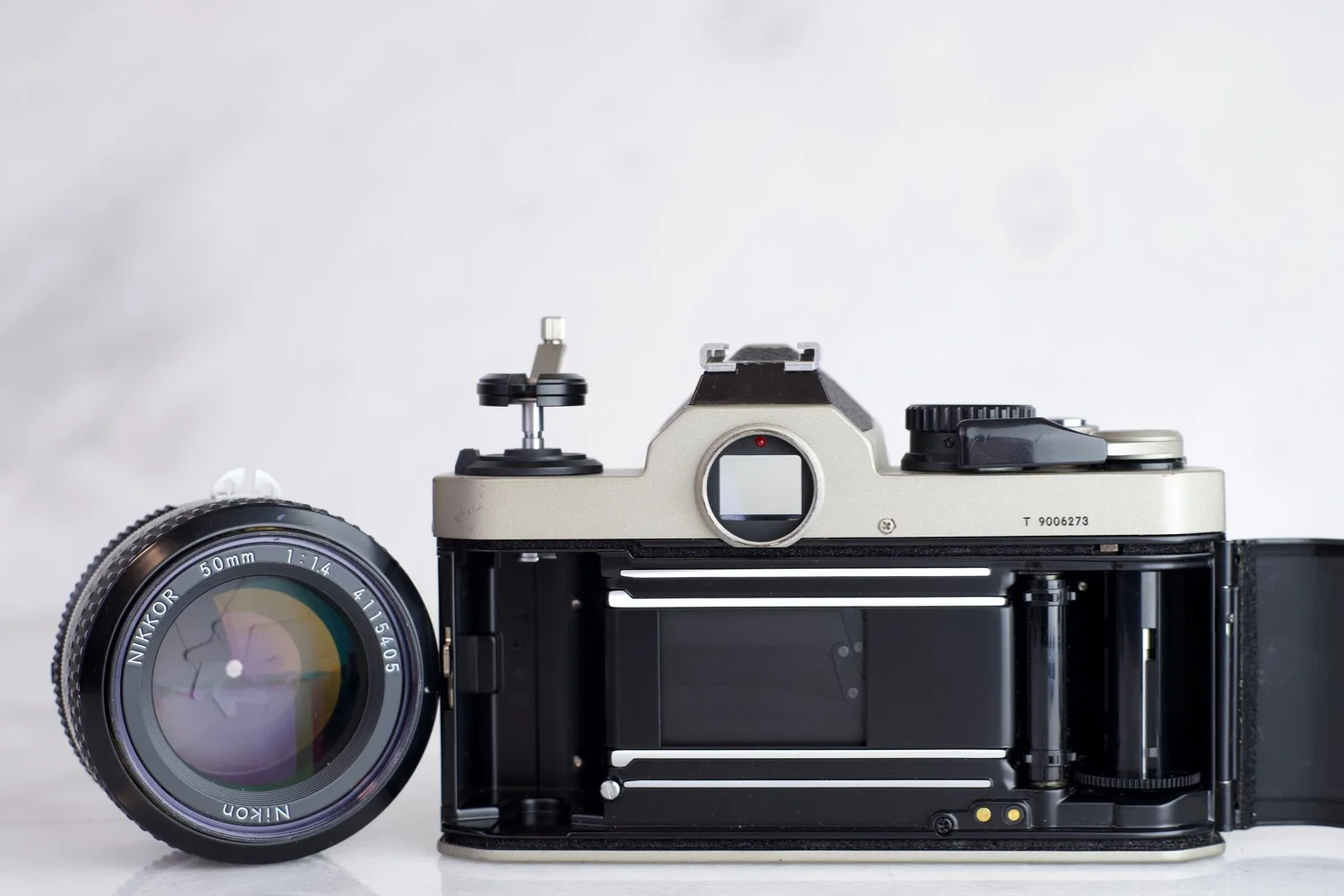 Nikon FM2/T 35mm Film SLR Camera with Nikon Nikkor 50mm F/1.4 Fast 