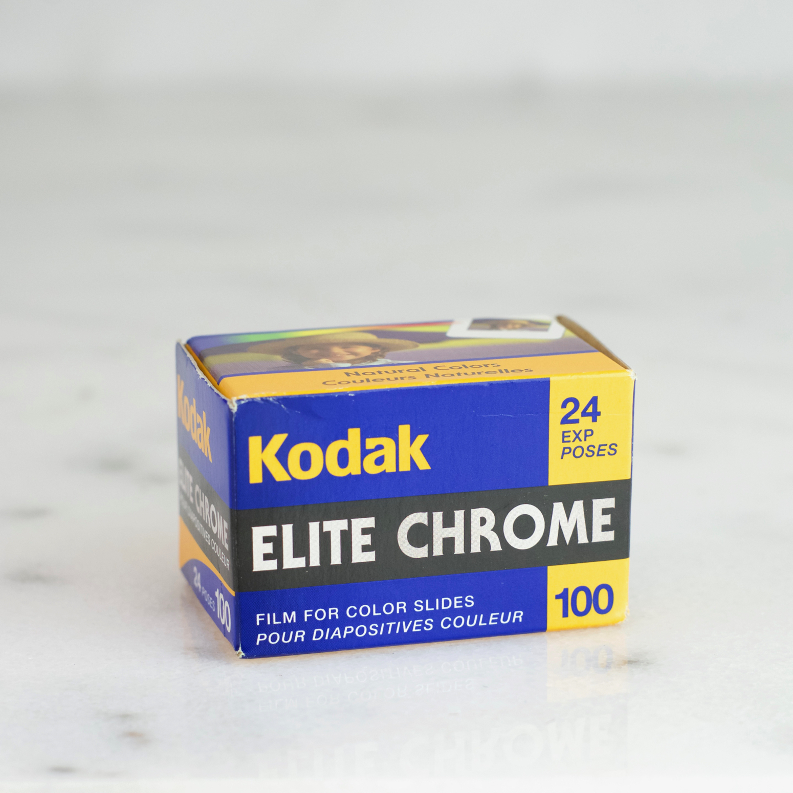 Kodak Elite Chrome 100 Color Transparency (slide) Film - One Roll 24 Exposures