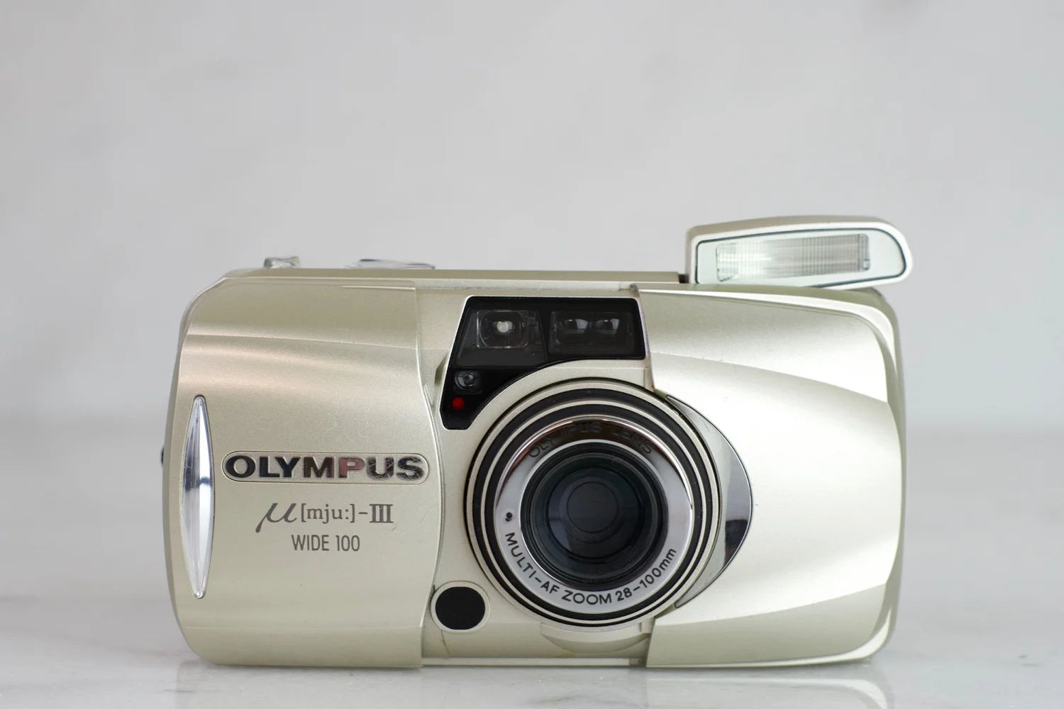 Olympus Stylus Epic Zoom 170 Point and Shoot 35mm Film Camera - Fully Functional