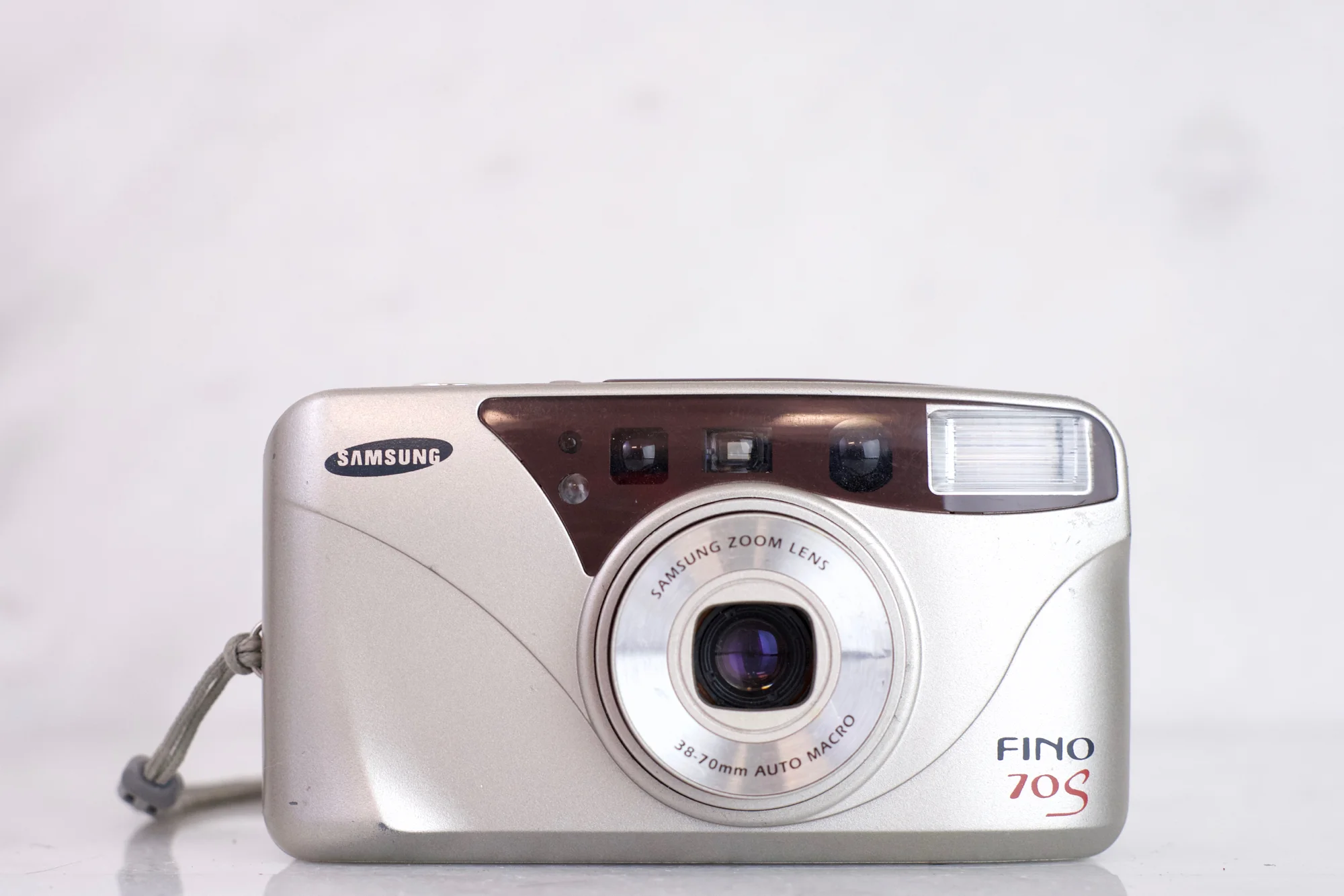 Samsung Fino Zoom 70s Point and Shoot 35mm Film Camera - Fully Functional
