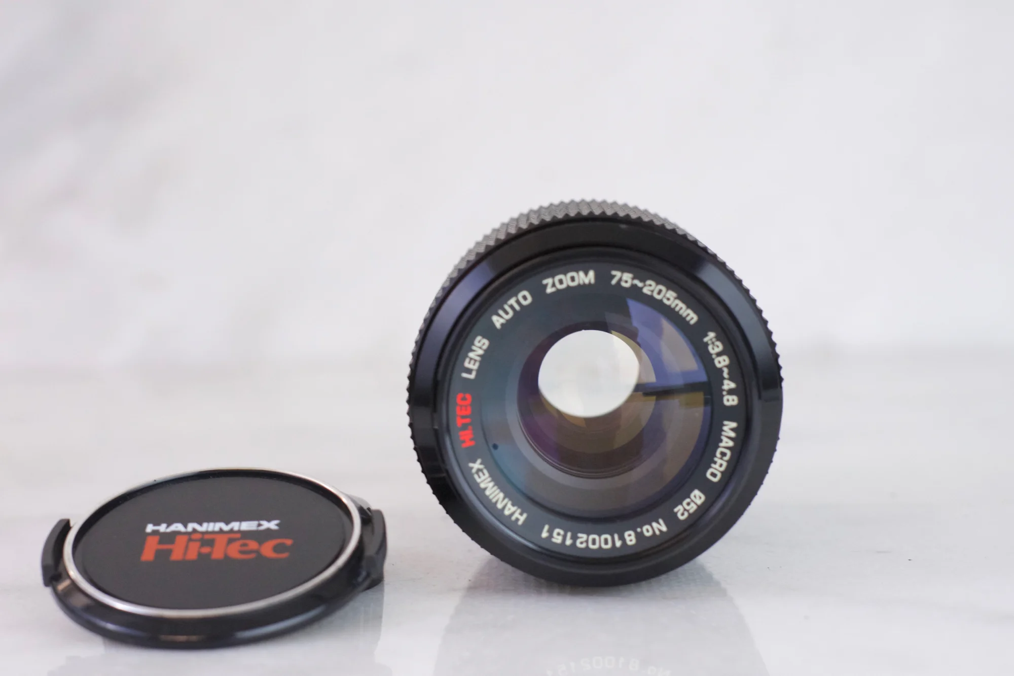 Fujica / Fujifilm 75-205mm F/3.8-4.8 Zoom Lens by Hanimex for X-Mount Cameras - With Front and Rear Caps and UV Filter