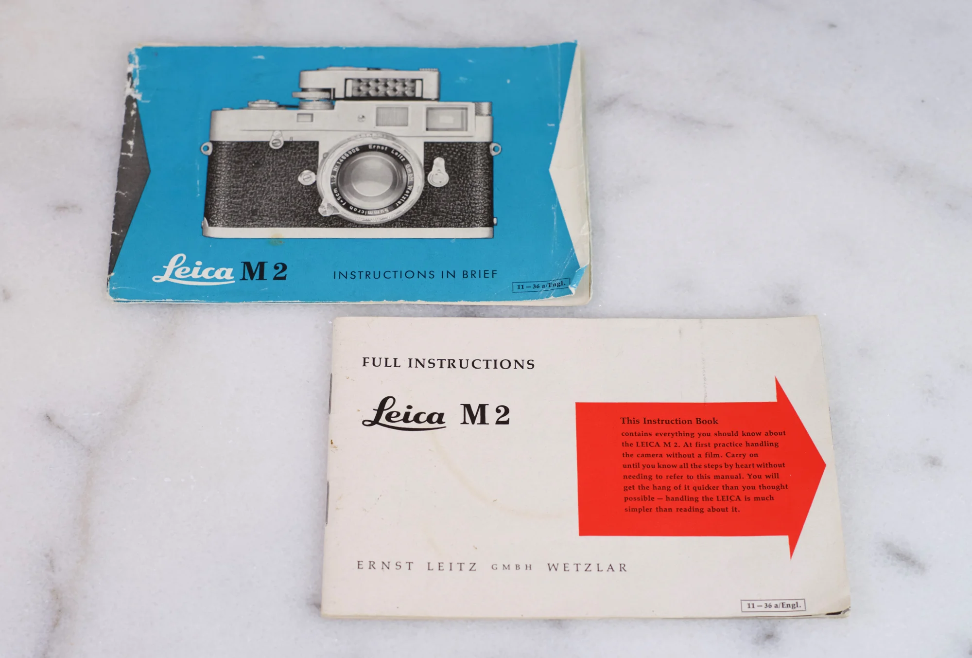 Leica M2 Original Users Manual