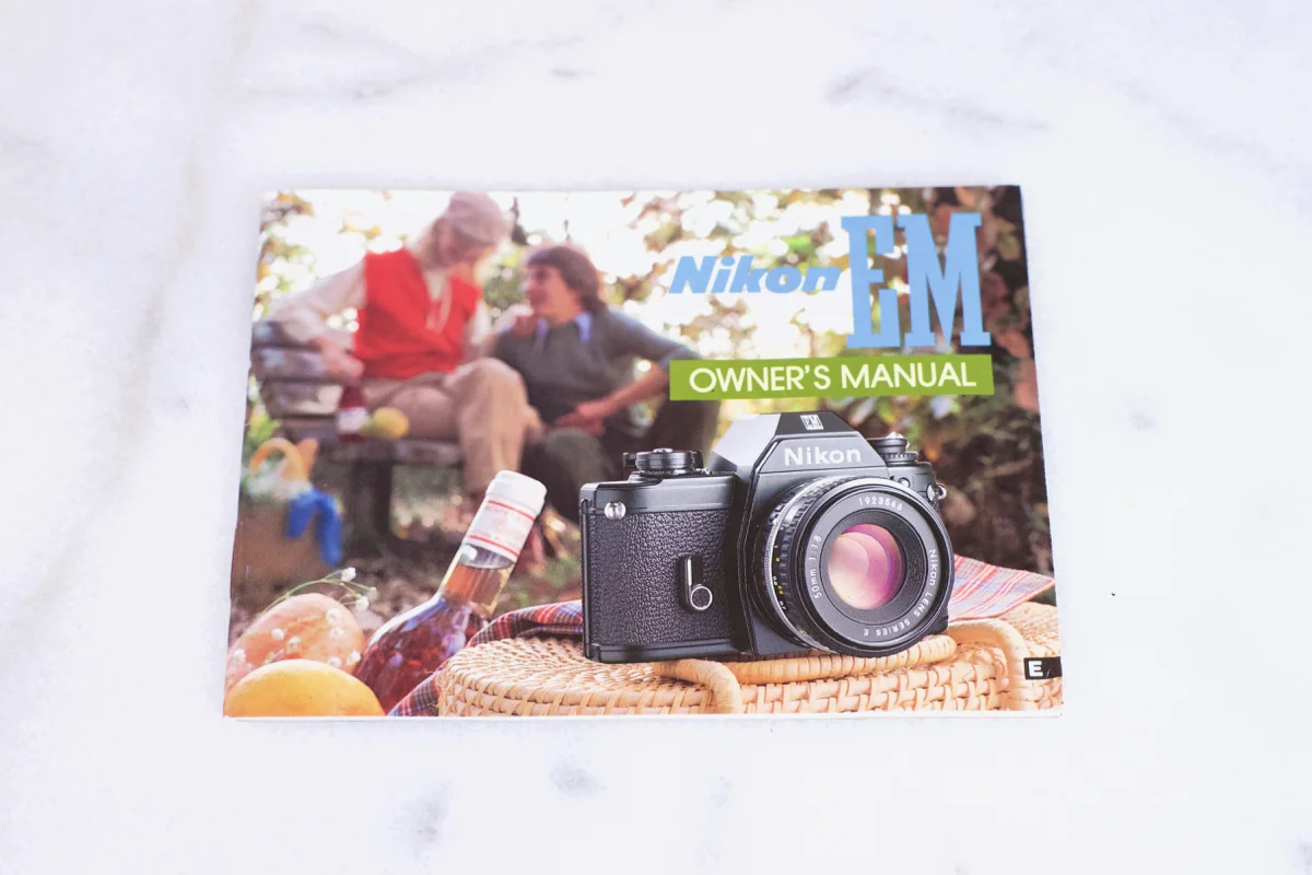 Nikon EM Original Users Manual