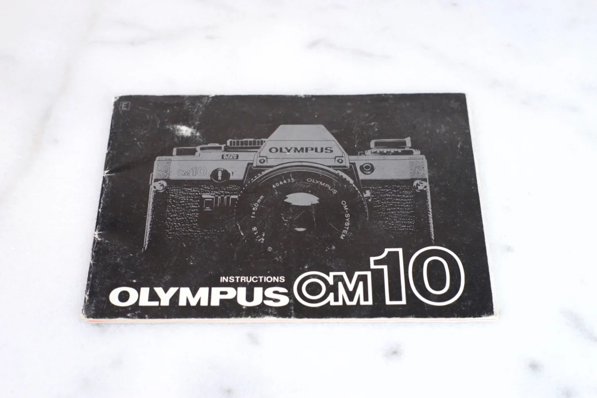 Olympus OM10 Original Users Manual