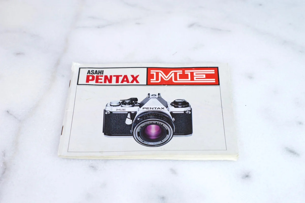 Pentax LX Original Users Manual\