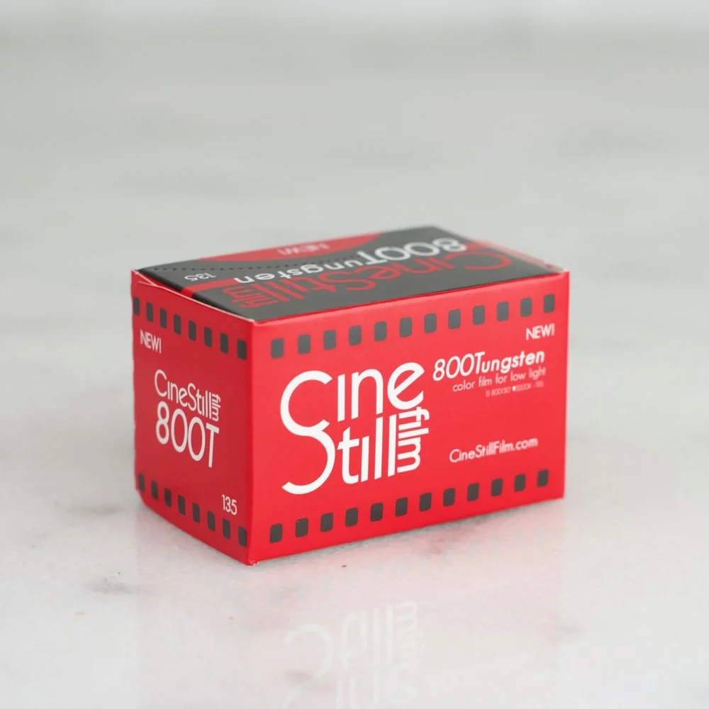 Cinestill 800T 35mm Film (One Roll, 36 Exposure, 800 ISO)