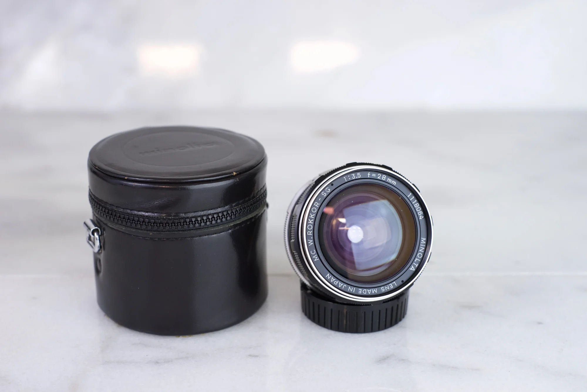 Minolta AF Zoom 24-85mm F.3,5-4,5 Lens with Minolta Cap - Not in Perfect Condition
