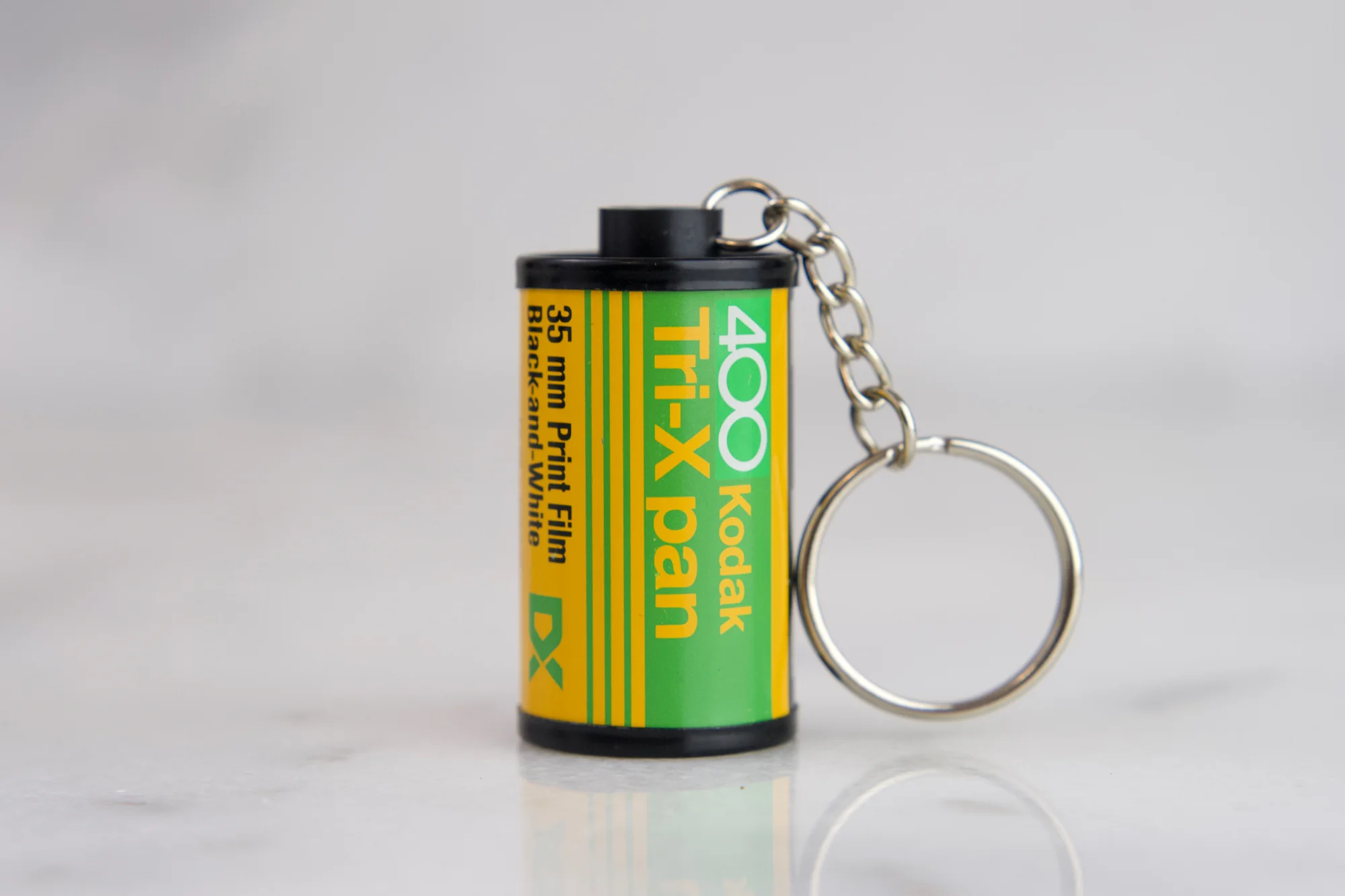 Kodak TMax P3200 Vintage 35mm Film Canister Key Chain