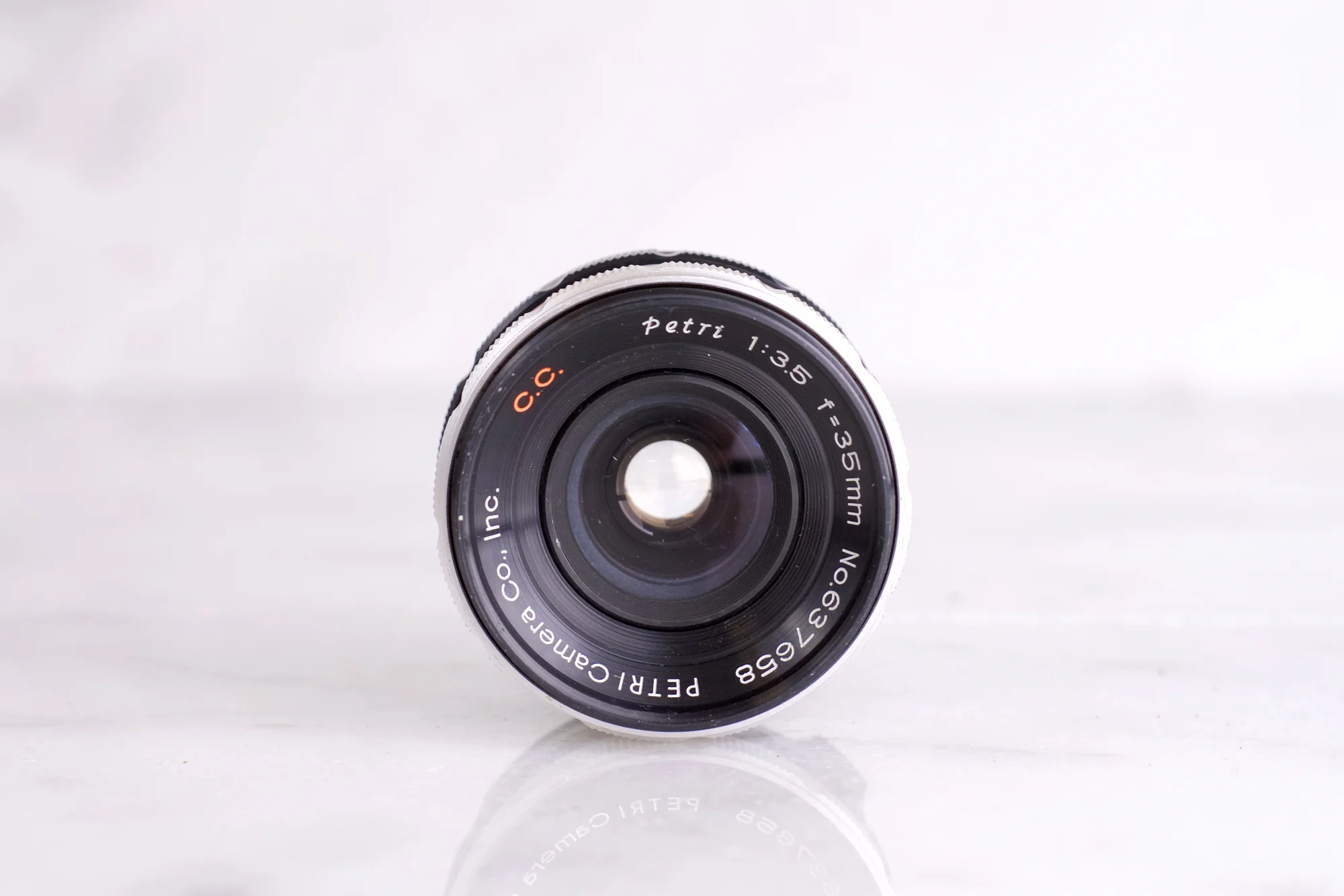 Petri C.C. 35mm F/3.5 Prime Lens for Petri Cameras