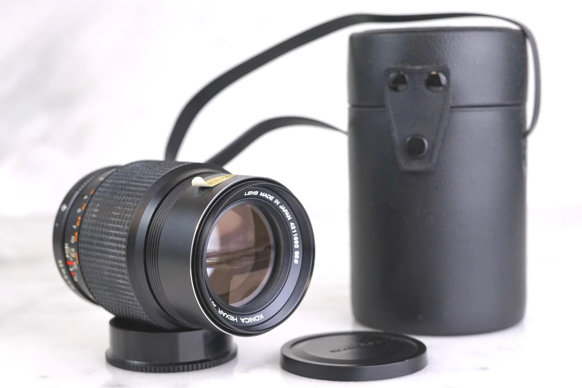 Konica Hexar AR 135mm F/3.5 Portrait Lens with Case