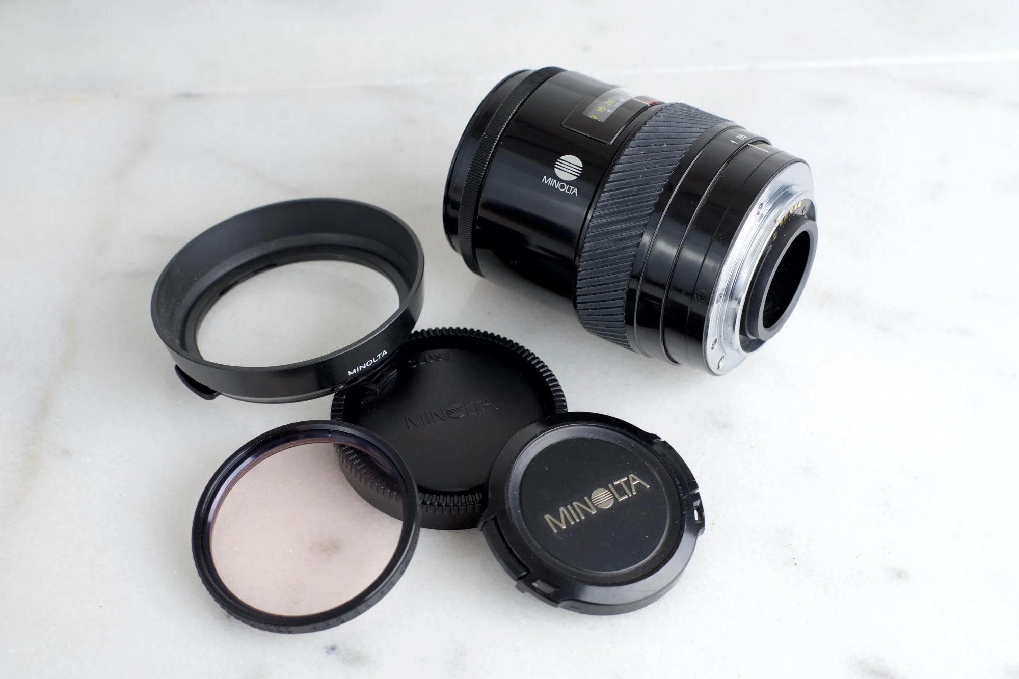 Minolta Maxxum AF Zoom 28-85mm F/3.5-4.5 Macro Focusing Zoom Lens - Fits Minolta and Sony A Mount, More With Adapters