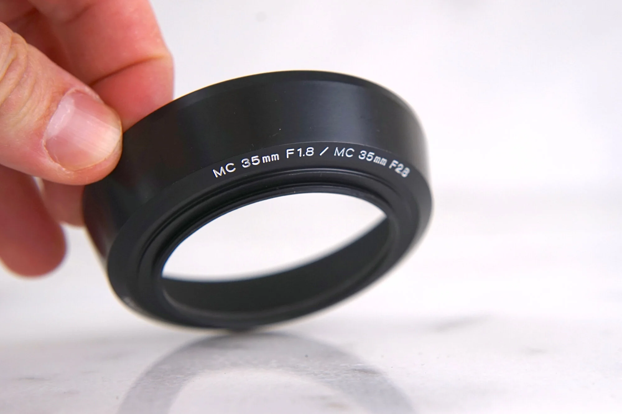 Minolta Lens Hood for Minolta MC 35mm F/1.8 and F/2.8 Lenses (55mm Diameter)